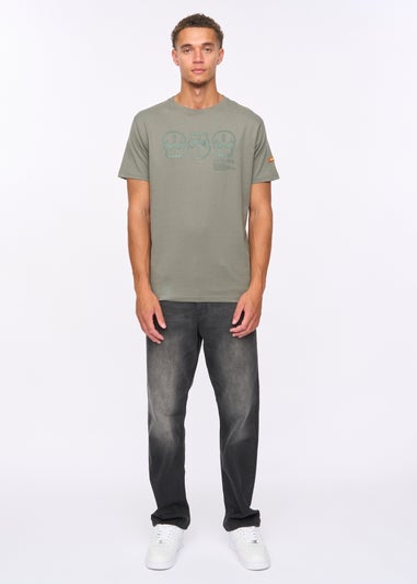 Duck & Cover Olive Deltamans T-shirt