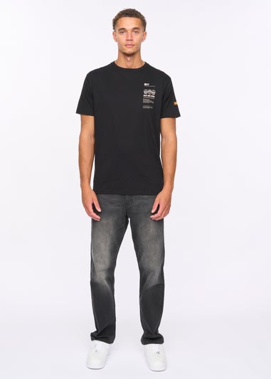 Duck & Cover Black Cramptone T-shirt