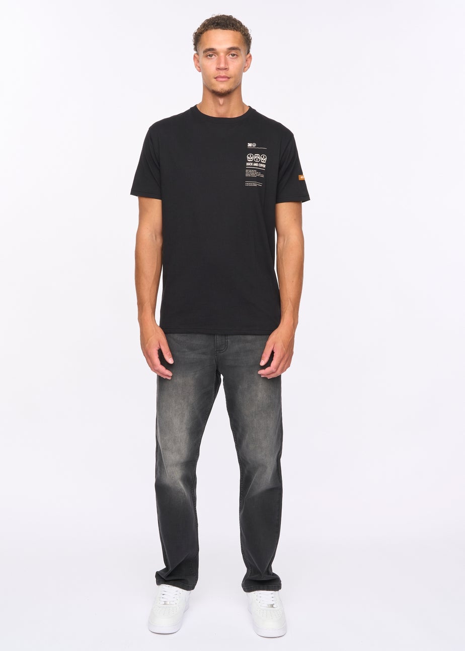 Duck & Cover Black Cramptone T-shirt