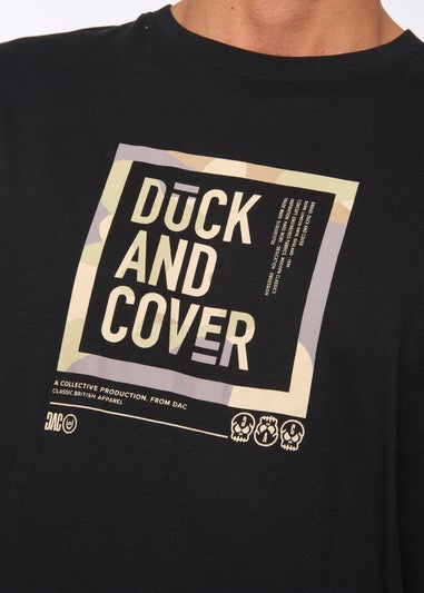 Duck & Cover Black Primatic T-shirt