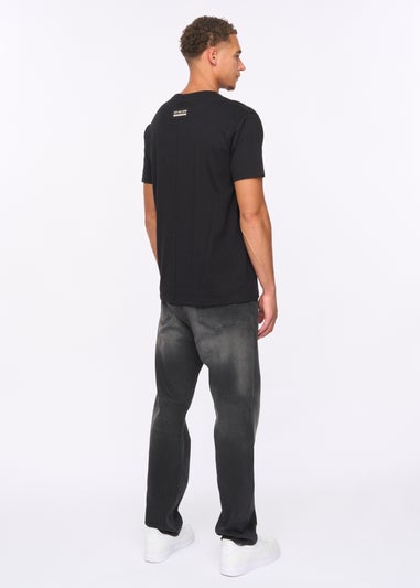 Duck & Cover Black Primatic T-shirt