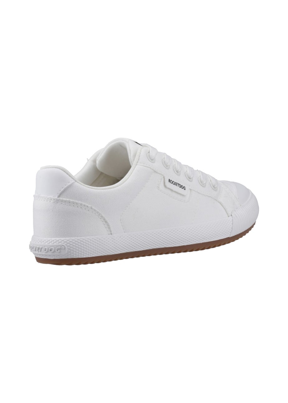 Rocket Dog White Cheery Low Profile Trainers