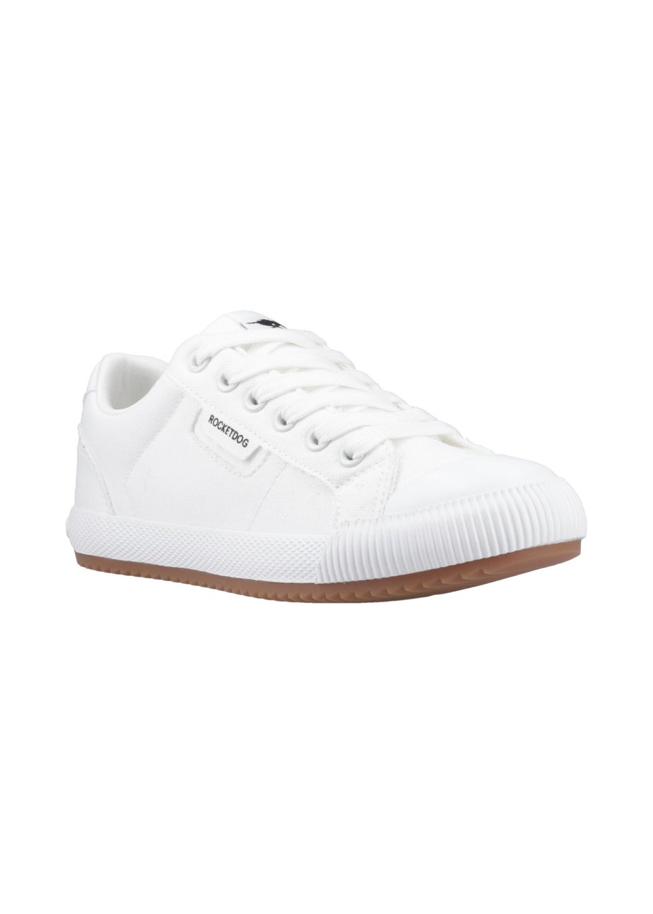 Rocket Dog White Cheery Low Profile Trainers