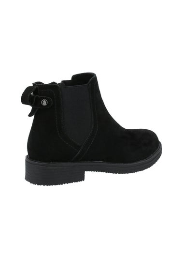 Hush Puppies Black Maddy Wide Boot