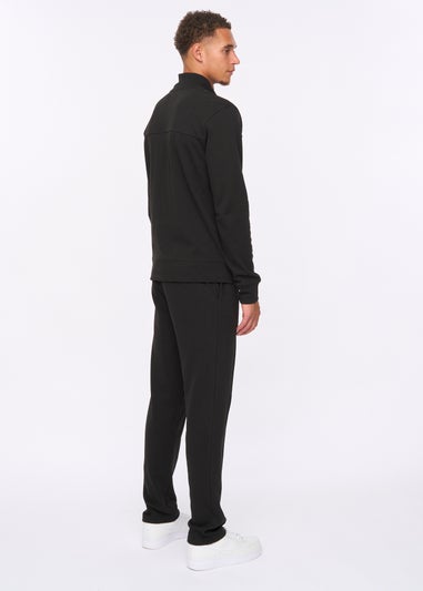 Duck & Cover Black Tames Zip Thru Sweat