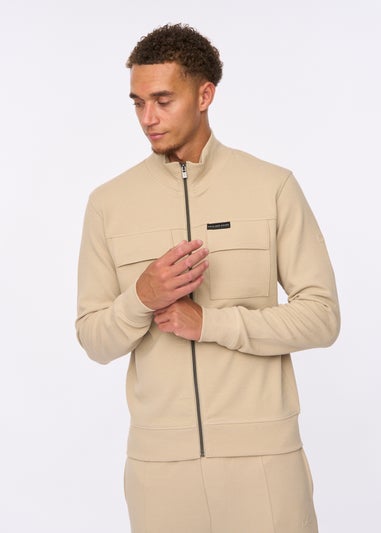 Duck & Cover Stone Tames Zip Thru Sweat