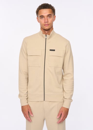 Duck & Cover Stone Tames Zip Thru Sweat