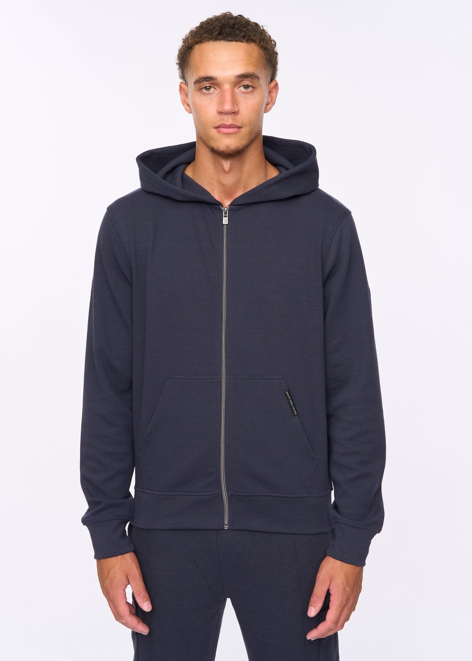Duck & Cover Navy Optimus Hoodie