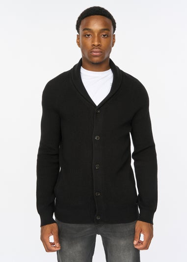 Duck & Cover Black Venosa Cardigan