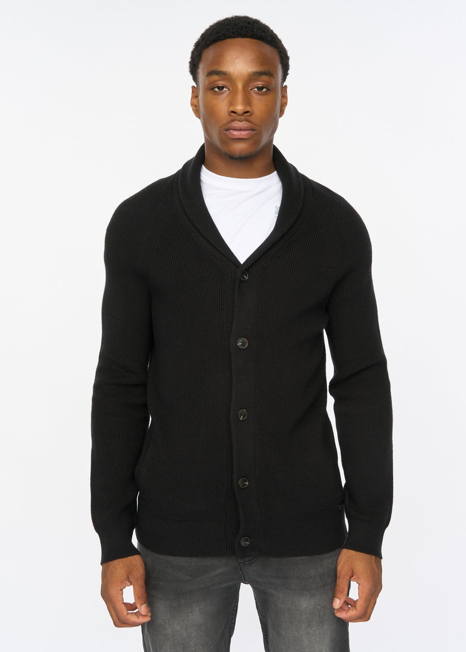 Duck & Cover Black Venosa Cardigan