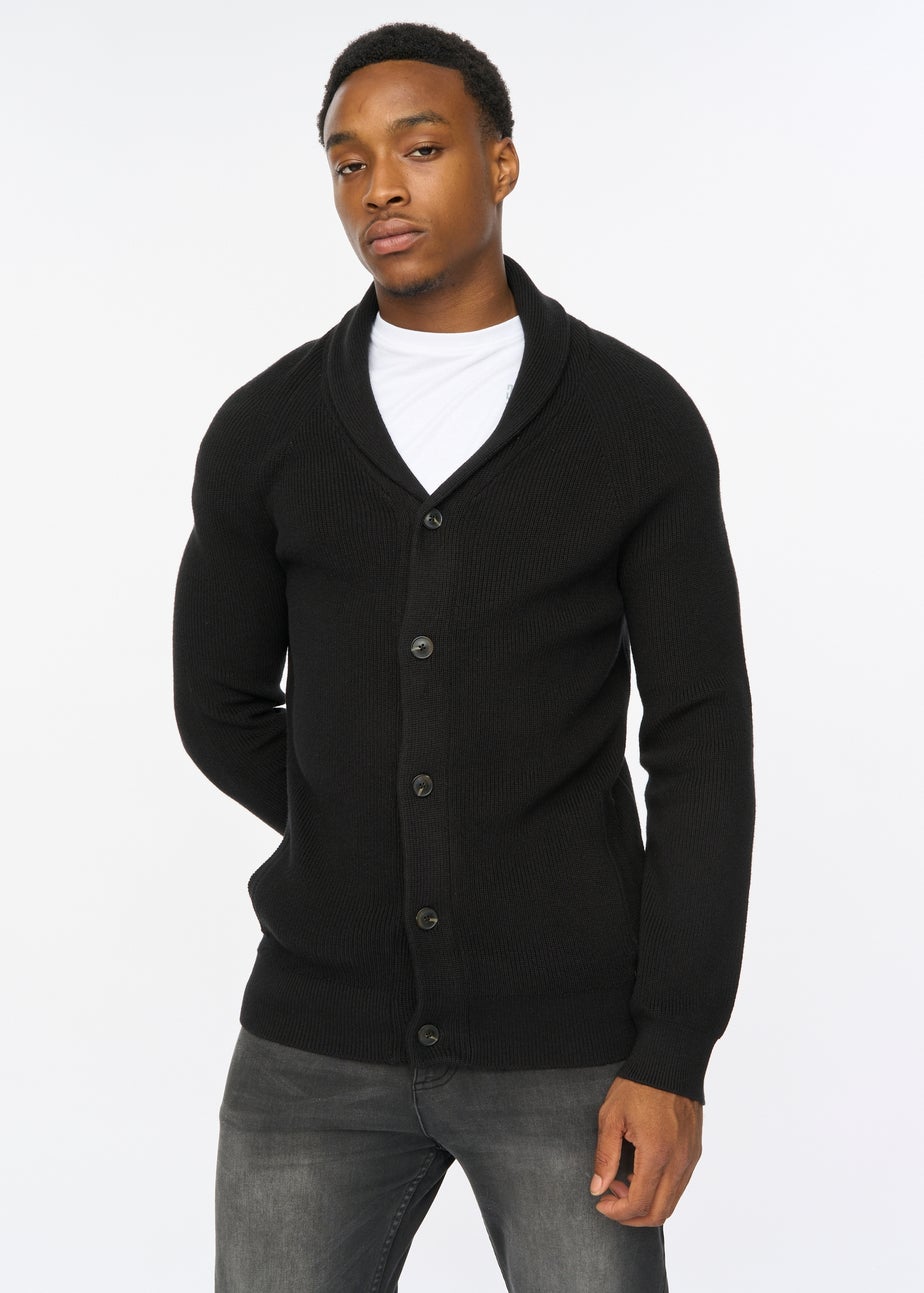 Duck & Cover Black Venosa Cardigan