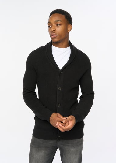 Duck & Cover Black Venosa Cardigan