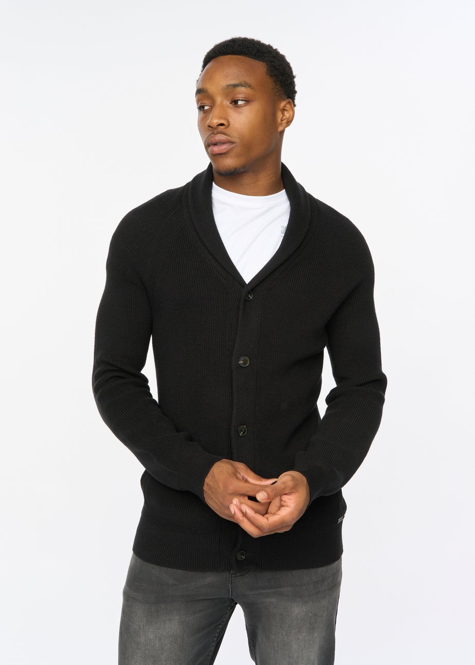 Duck & Cover Black Venosa Cardigan