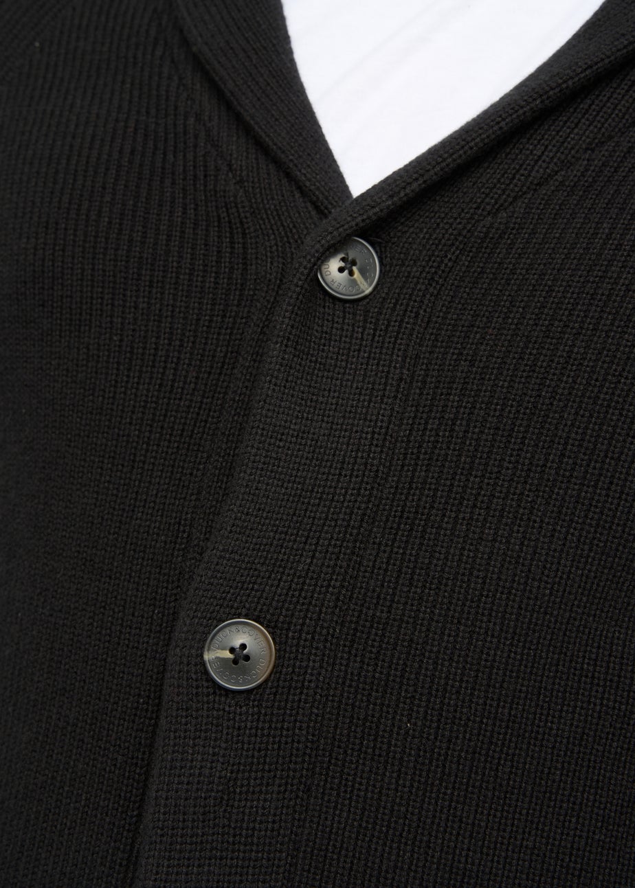 Duck & Cover Black Venosa Cardigan