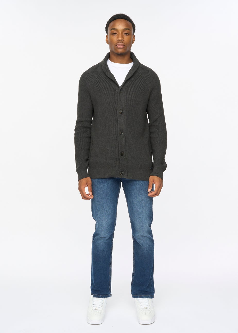 Duck & Cover Charcoal Venosa Cardigan