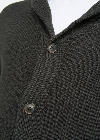 Duck & Cover Charcoal Venosa Cardigan