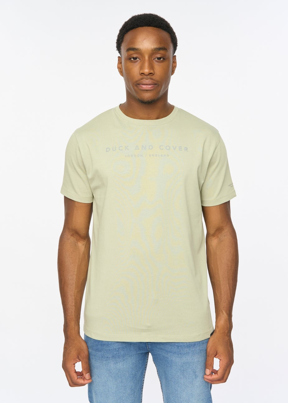 Duck & Cover Sage Crytons T-shirt
