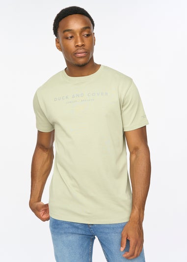 Duck & Cover Sage Crytons T-shirt