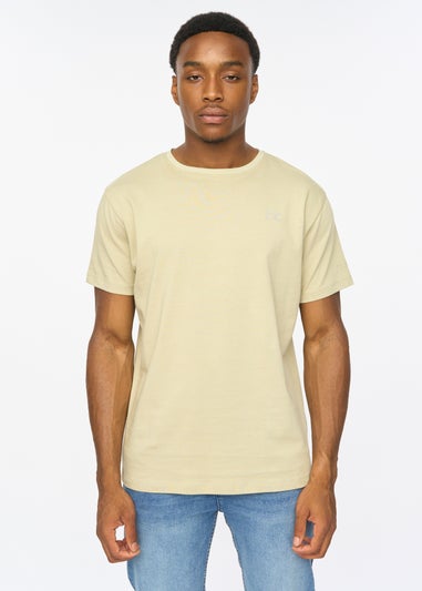 Duck & Cover Sage Trimlines T-shirt