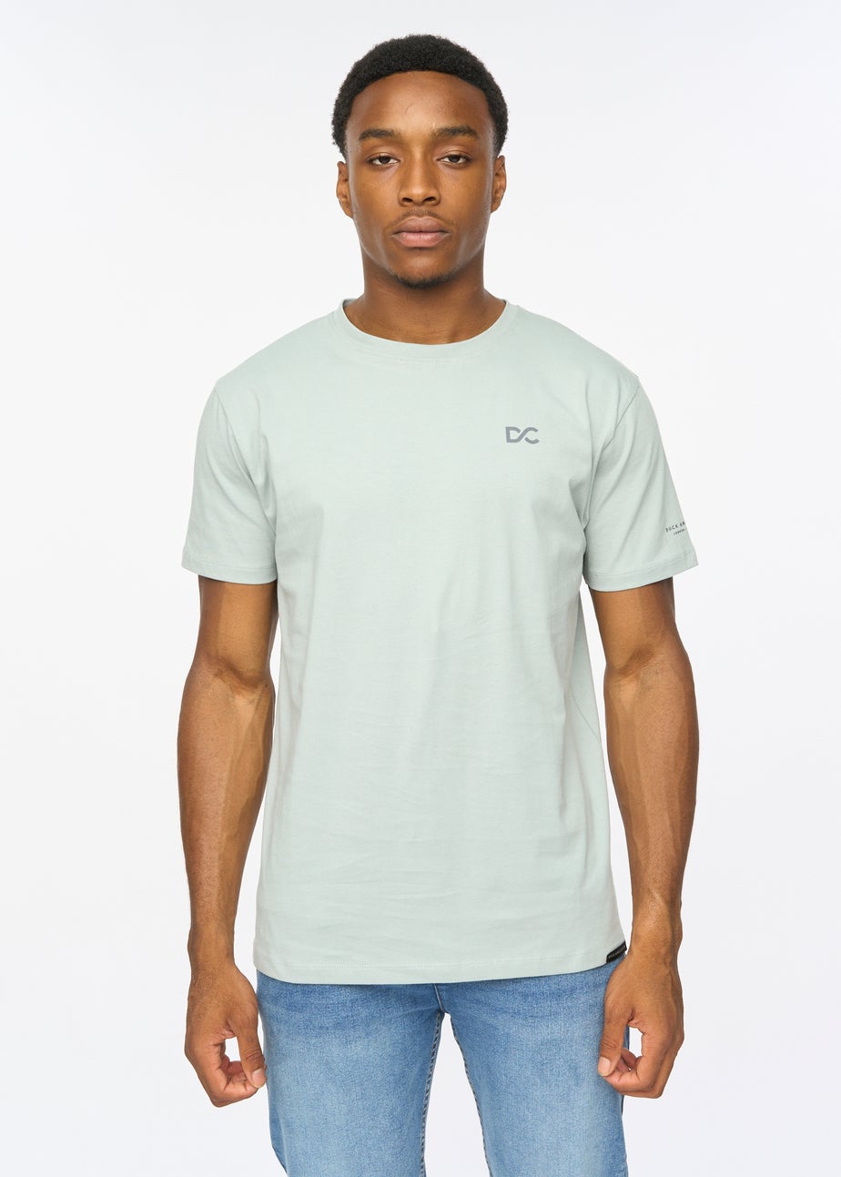 Duck & Cover Steel Blue Trimlines T-shirt