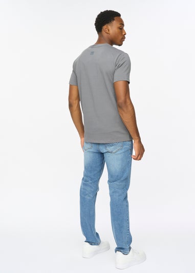 Duck & Cover Petrol Trimlines T-shirt