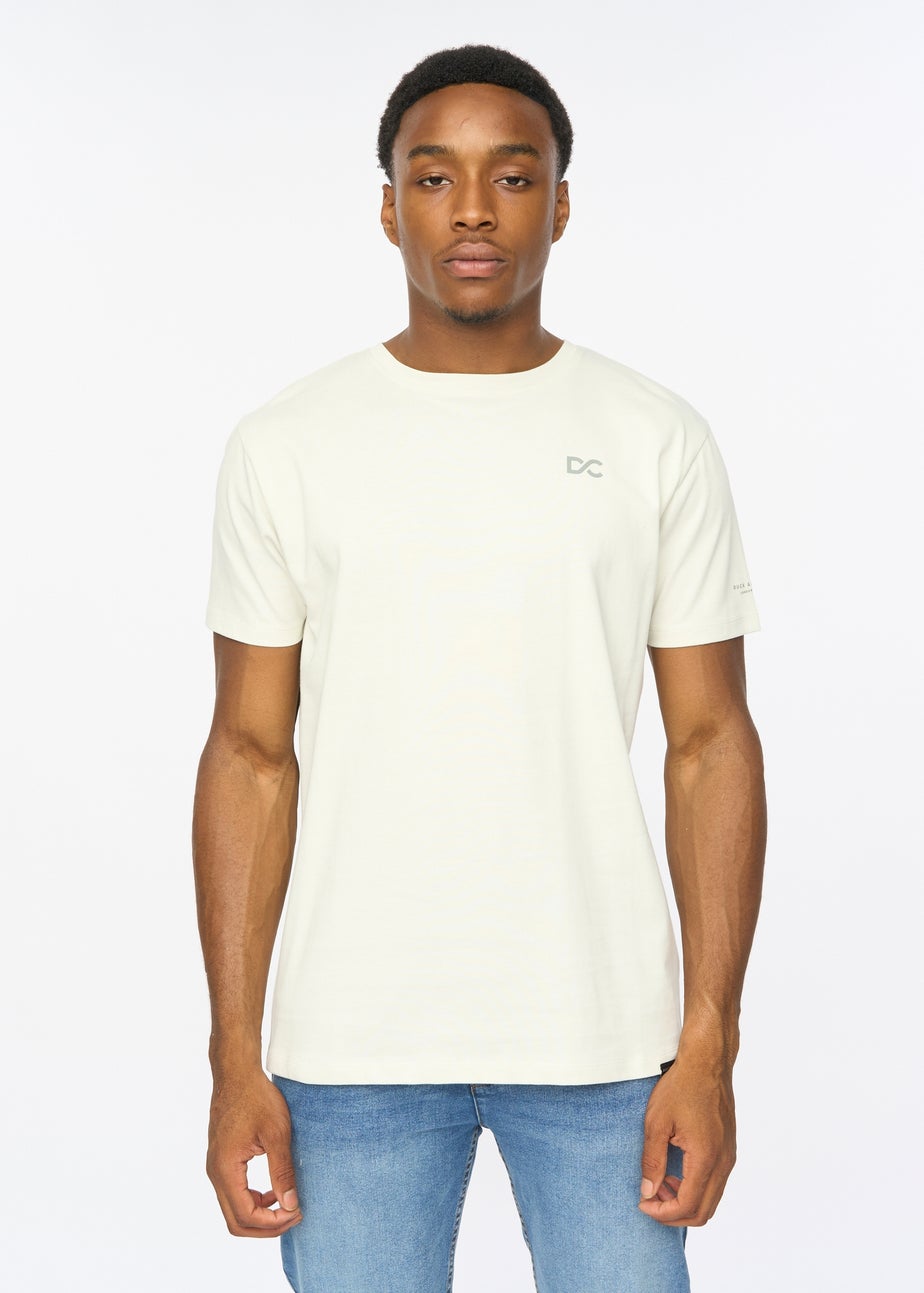 Duck & Cover Off White Trimlines T-shirt