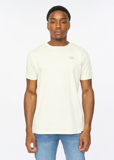 Duck & Cover Off White Trimlines T-shirt
