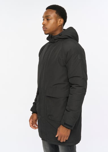 Duck & Cover Black Copfords Parka