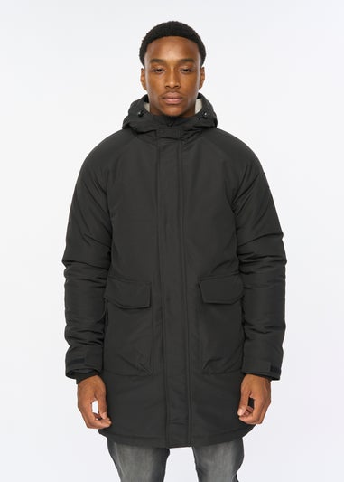 Duck & Cover Black Copfords Parka