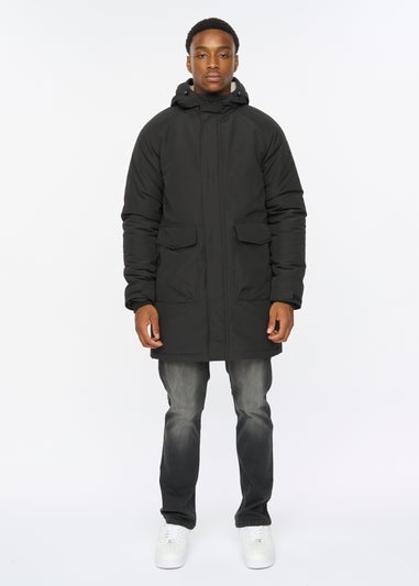 Duck & Cover Black Copfords Parka