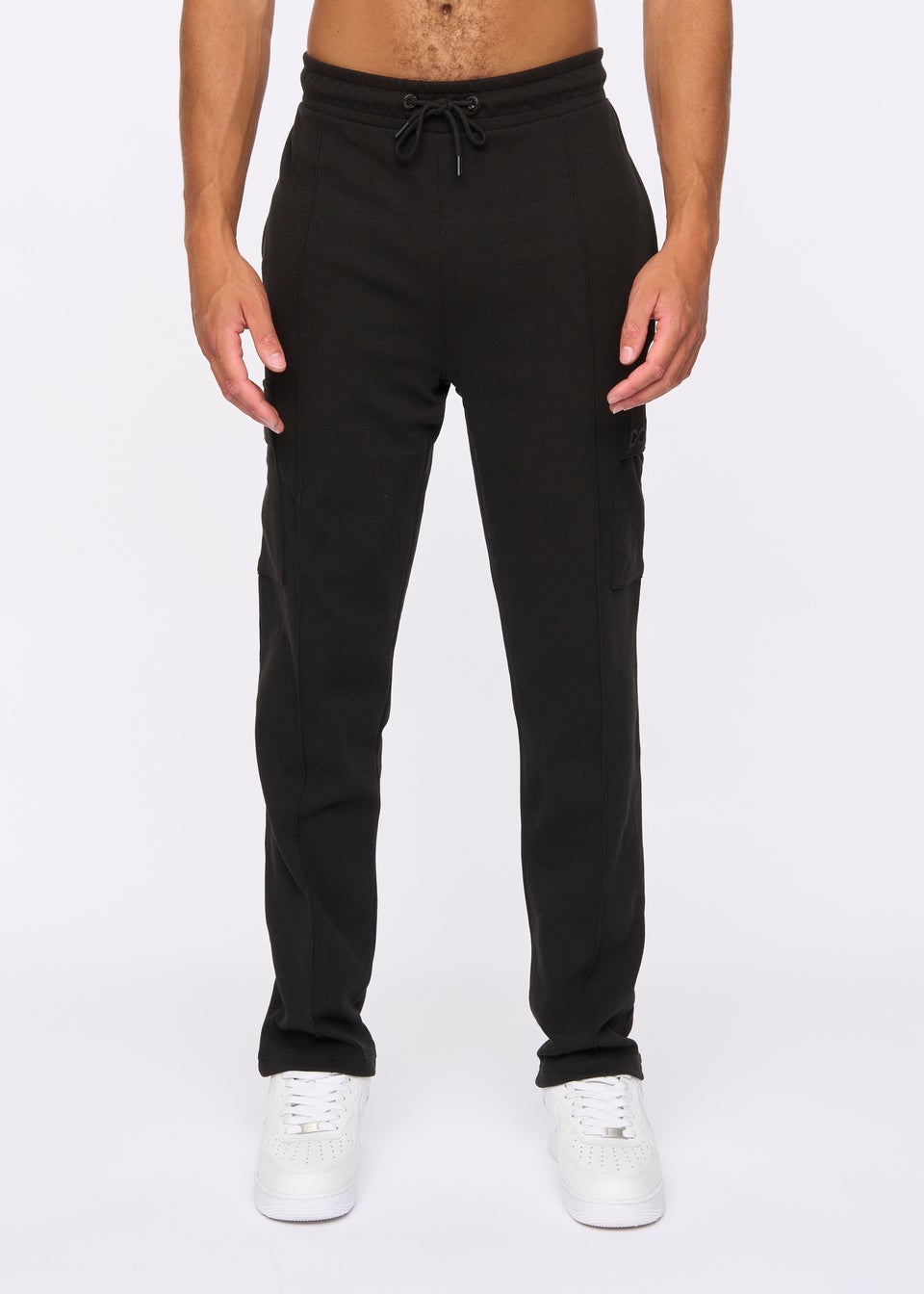 Duck & Cover Black Optimus Jogger