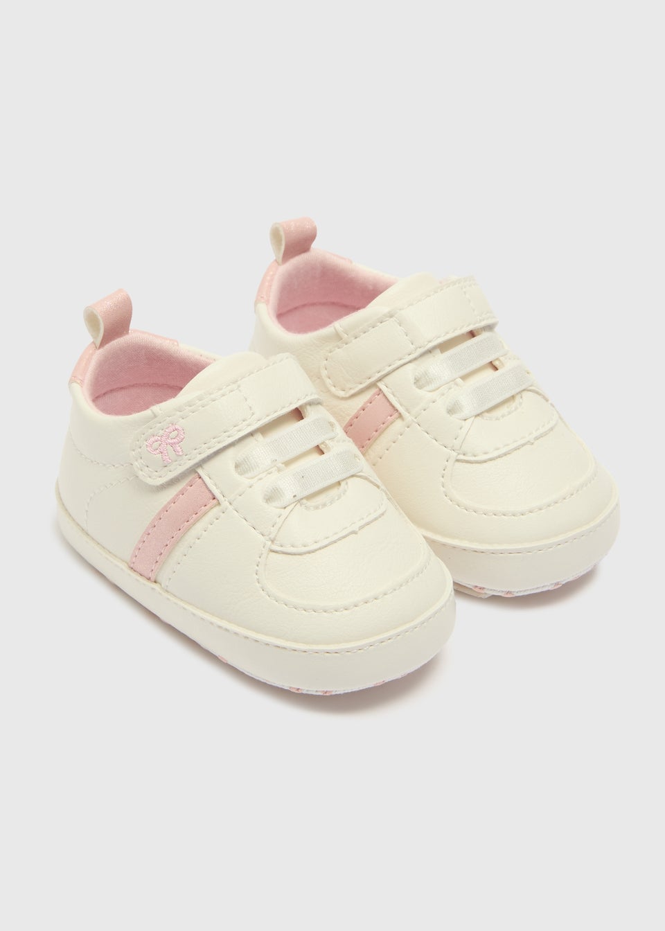 Baby Pink Retro Trainers (Newborn-18mths)