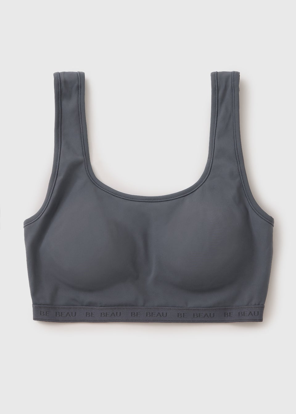 Grey Non Wired Crop Top