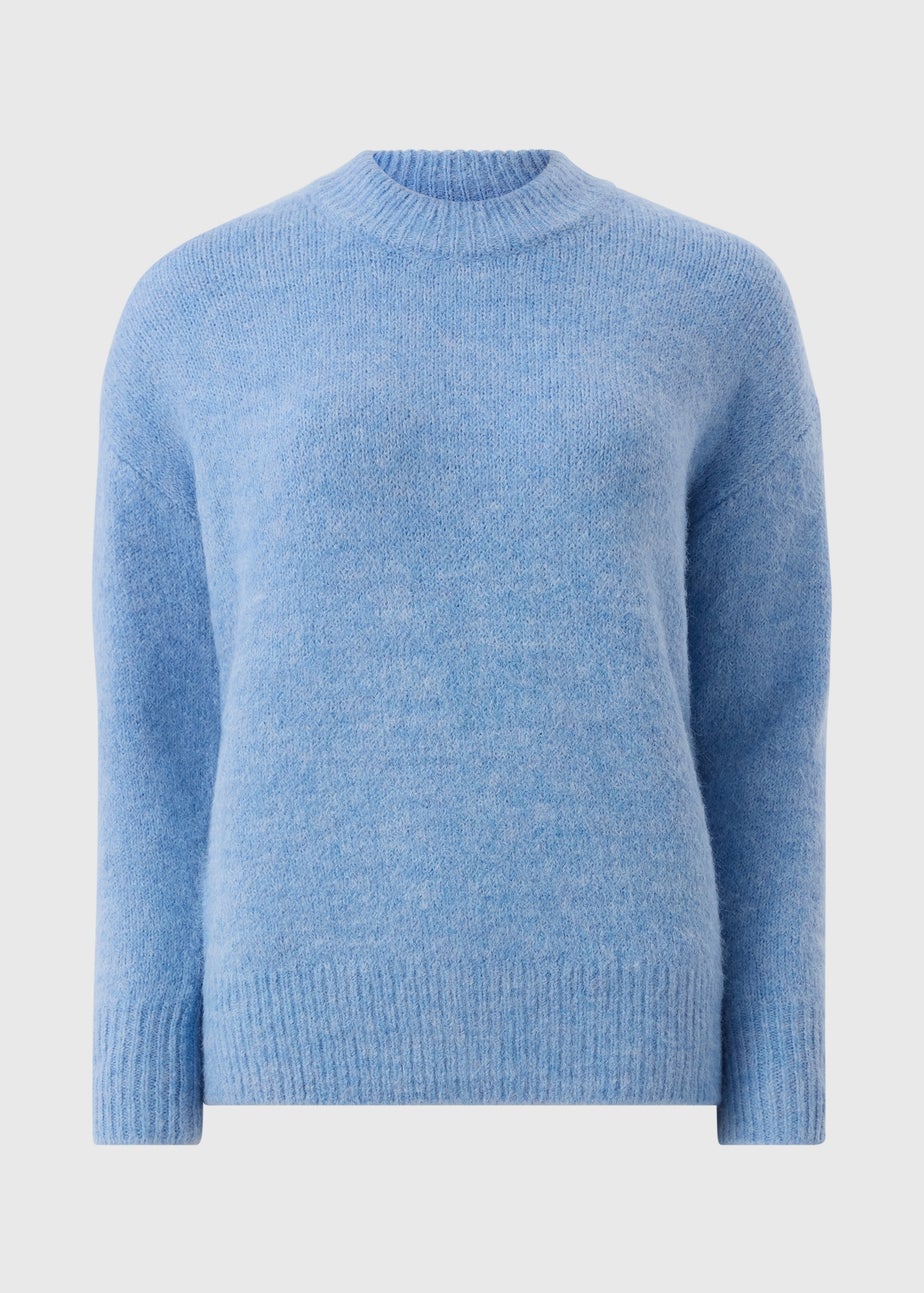 Light Blue Fluffy Lofty Jumper