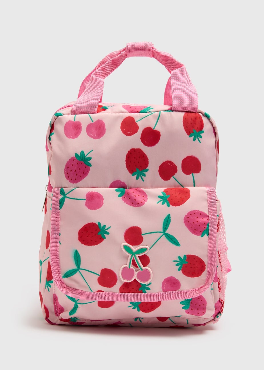 Girls Pink Berry Backpack