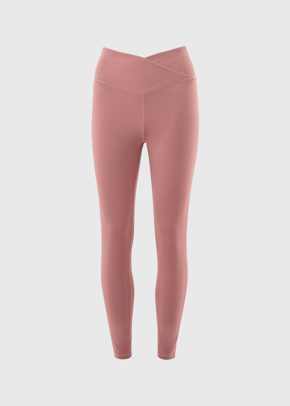 Souluxe Rose Wrap Waist Sports Leggings