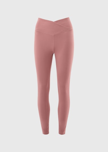Souluxe Rose Wrap Waist Sports Leggings