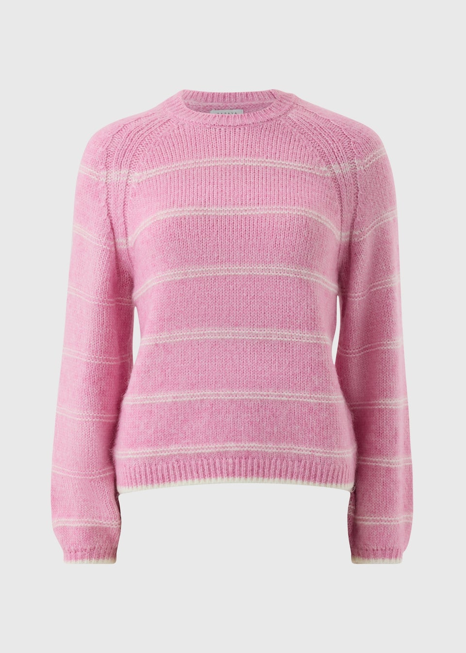 Pink Stripe Knitted Jumper