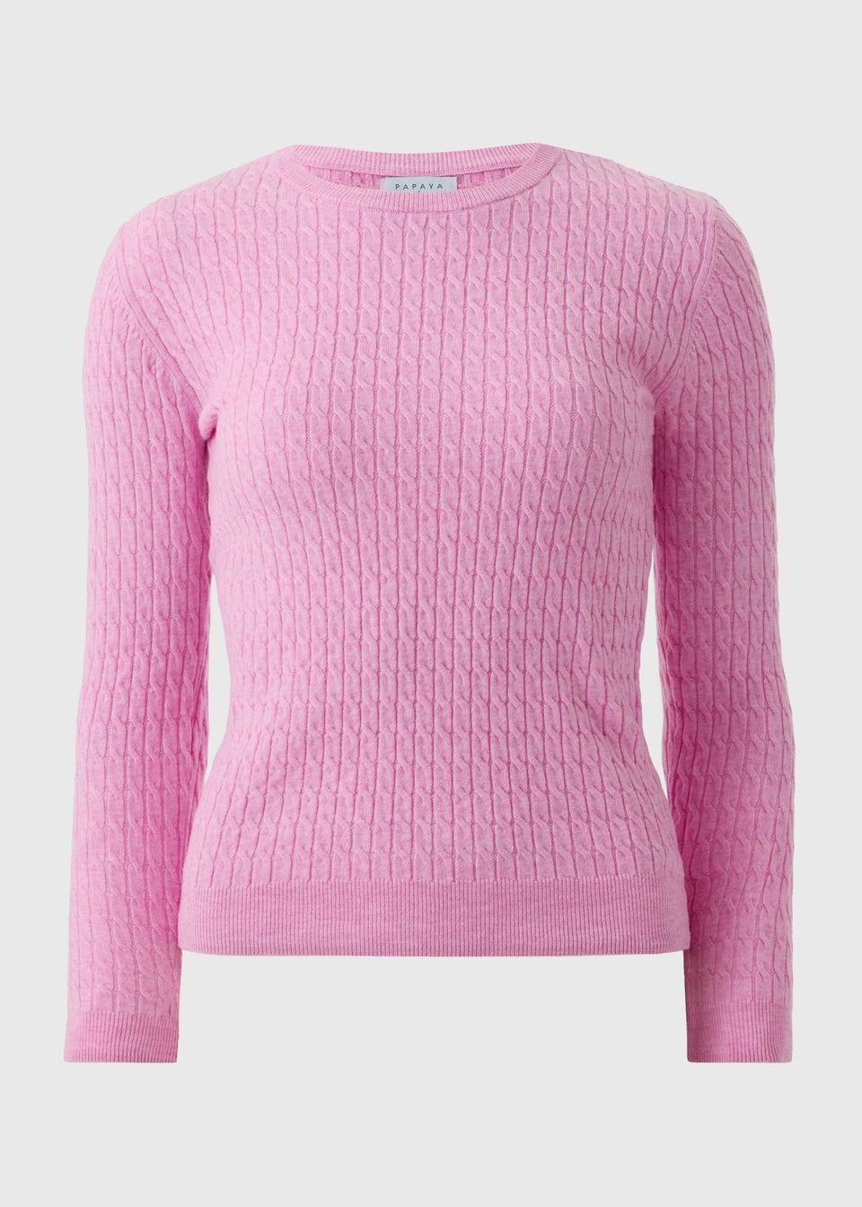 Pink Baby Cable Jumper