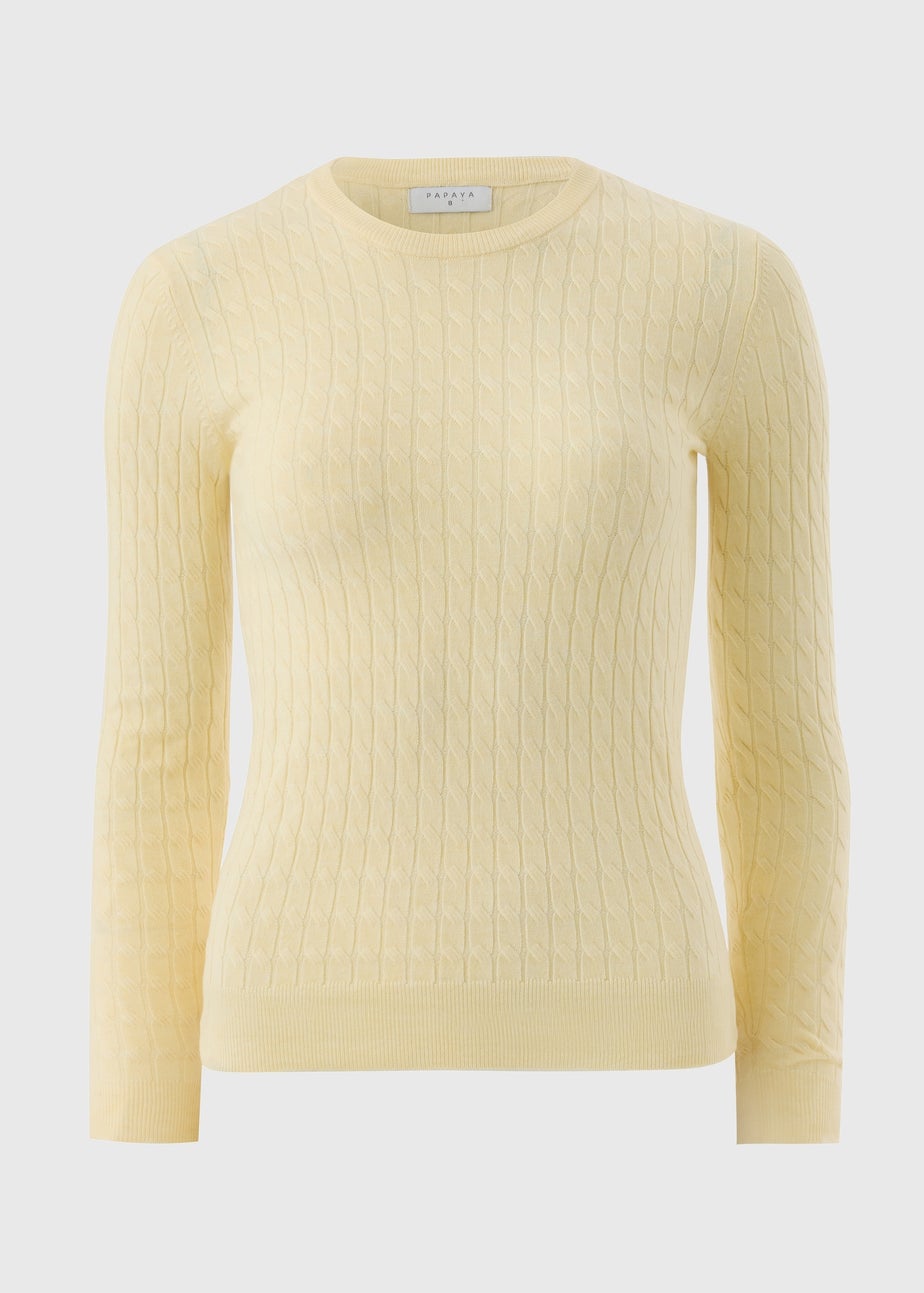 Buttermilk Baby Cable Jumper