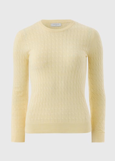 Buttermilk Baby Cable Jumper