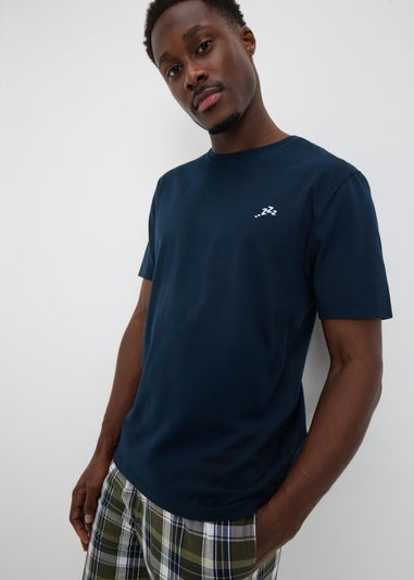 Khaki Poplin Long Pyjama Set