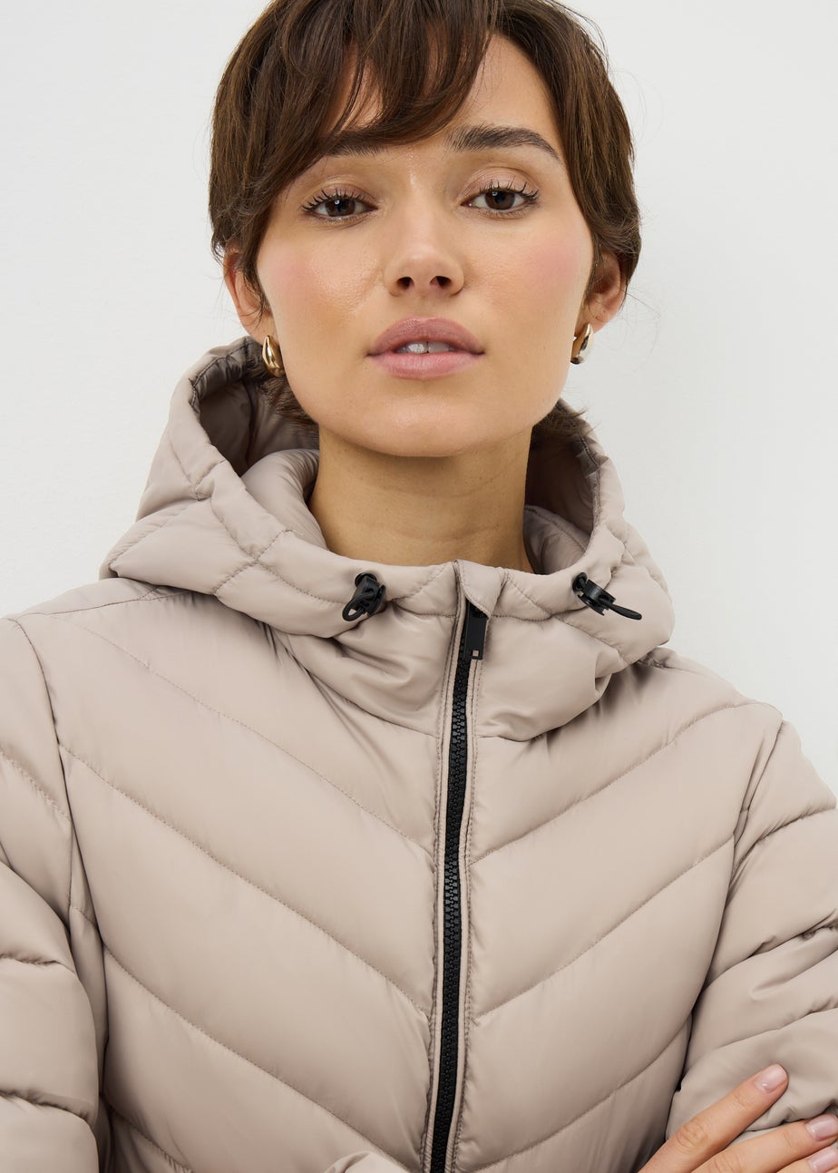 Taupe Lightweight Padded Jacket