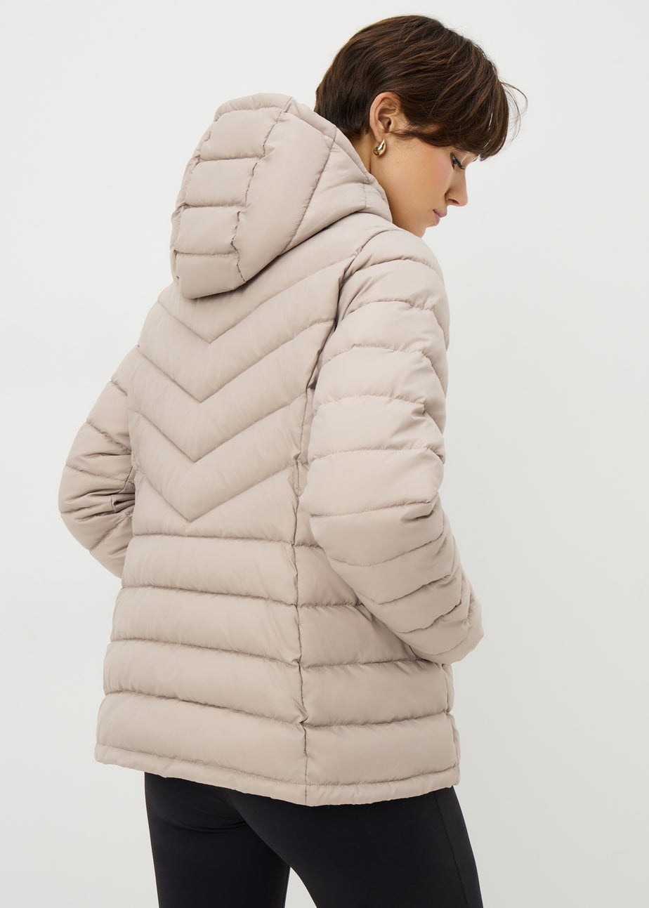 Taupe Lightweight Padded Jacket