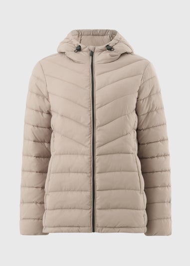 Taupe Lightweight Padded Jacket