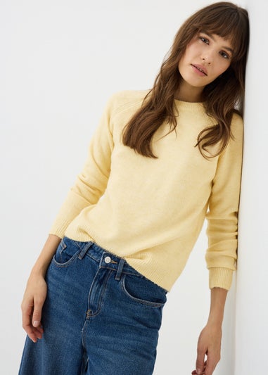 Buttermilk Crew Neck Jumper