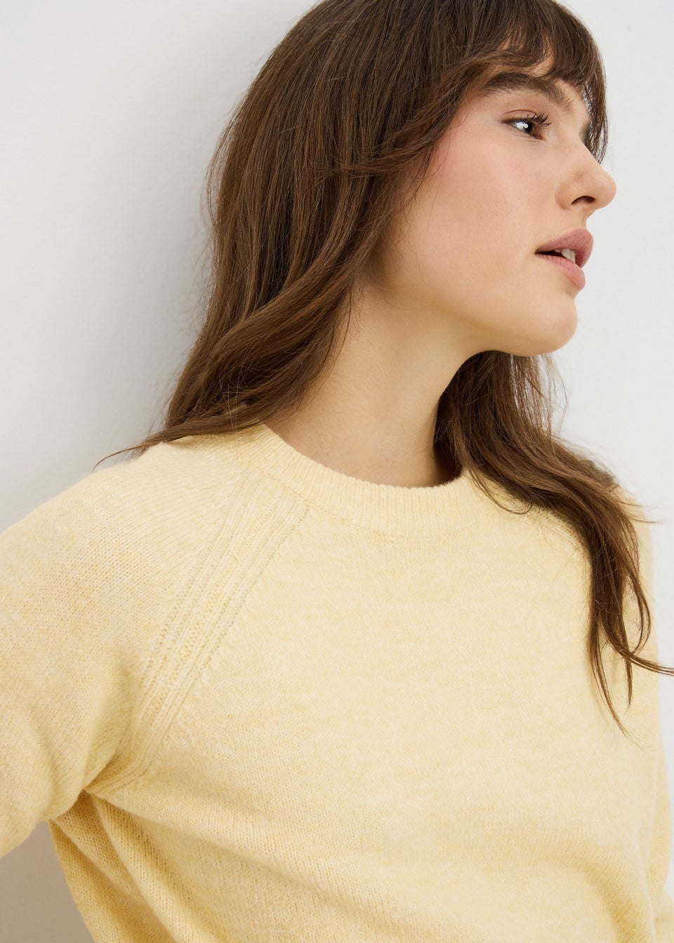 Buttermilk Crew Neck Jumper