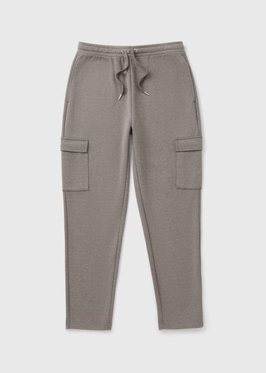 Brown Smart Co Ord Jogging Bottoms