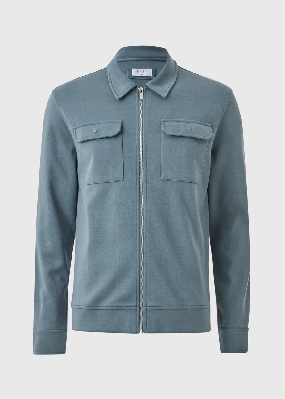 Blue Smart Co Ord Shacket