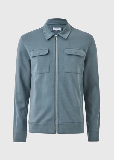 Blue Smart Co Ord Shacket